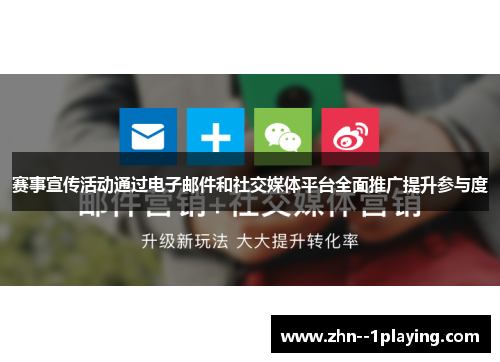 赛事宣传活动通过电子邮件和社交媒体平台全面推广提升参与度